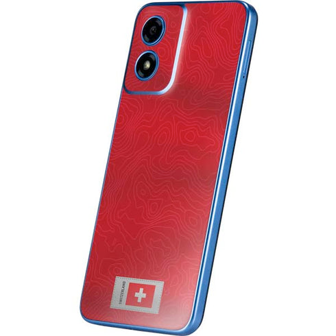 Switzerland Soccer Flag Moto G Play 4G (2024) Skin